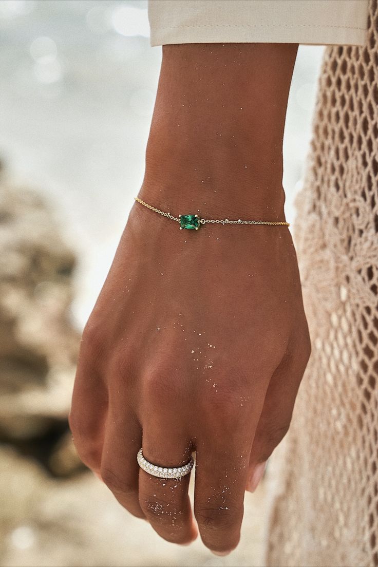 "Jade" Chain Bracelet