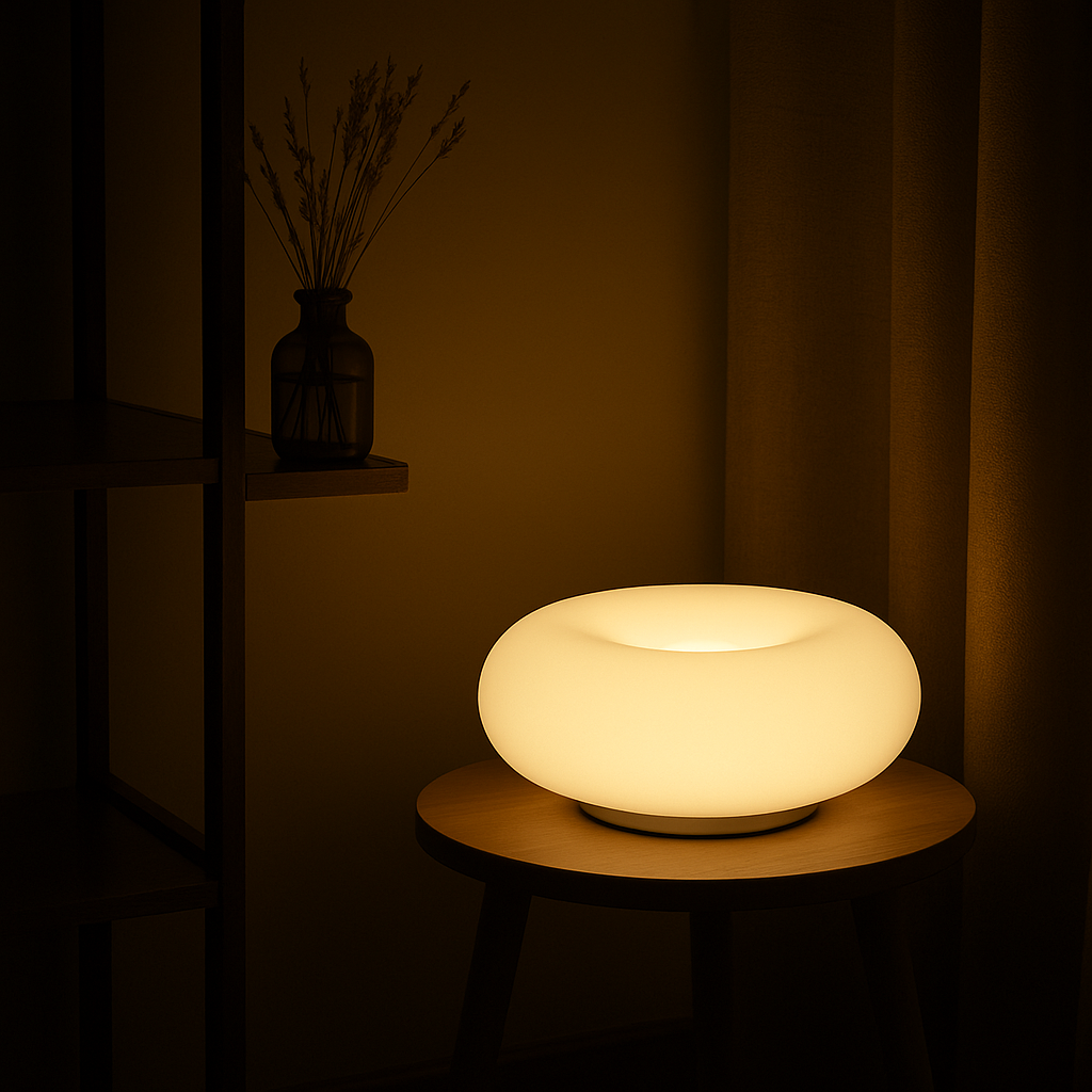 Cozy Donuts Lamp – Modern Ambient Lighting