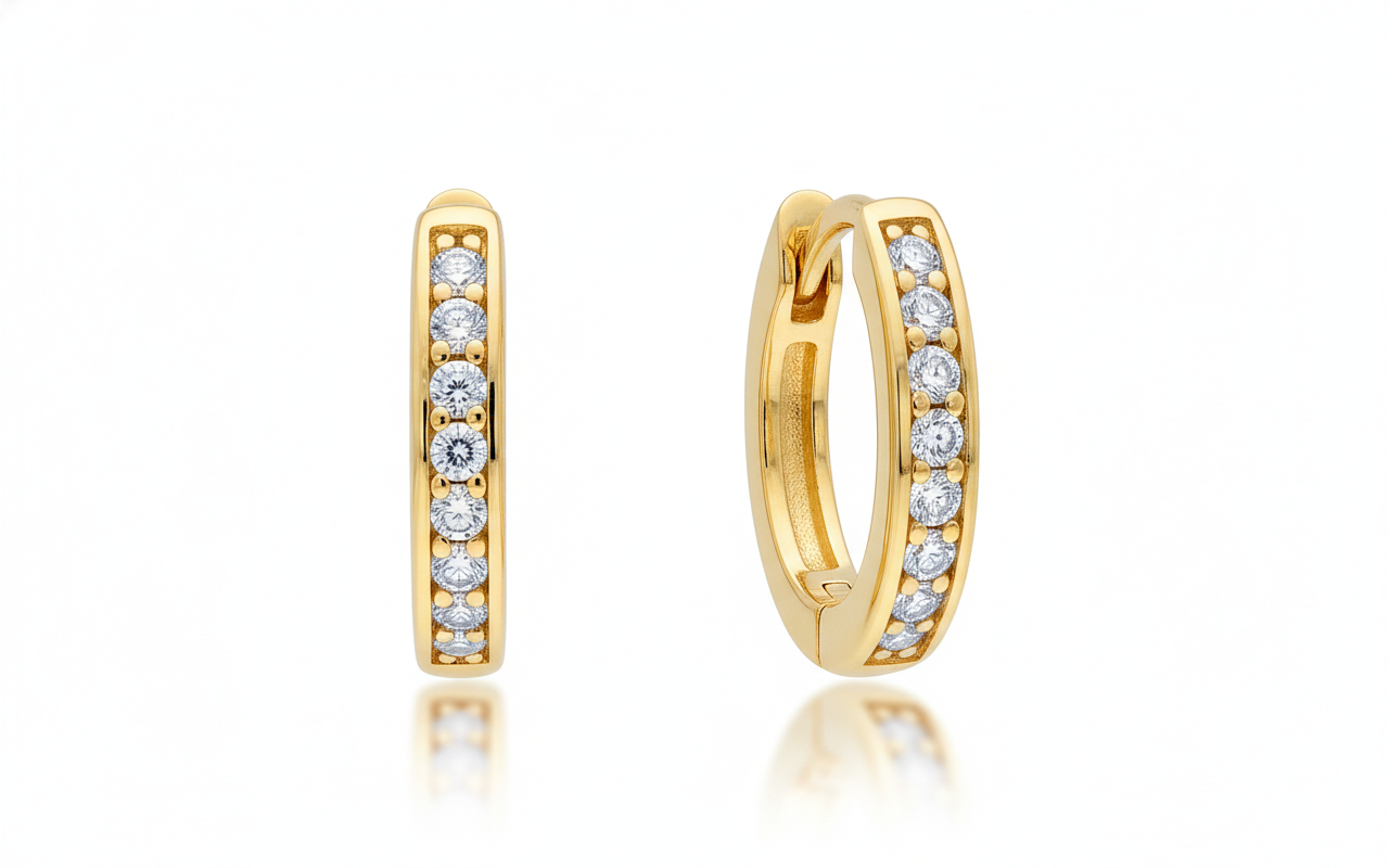 "Zara" Huggie Hoop Earrings