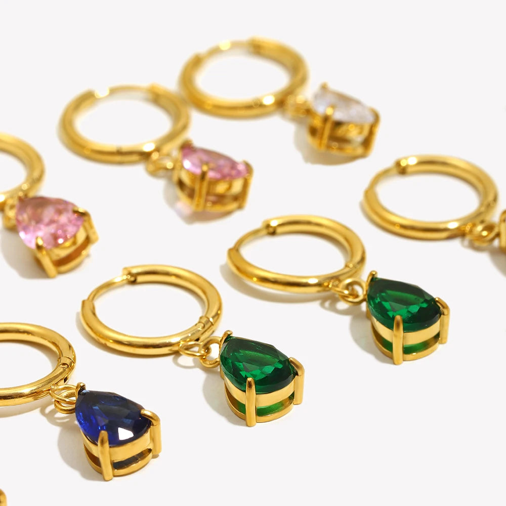 "Princess" Hoop Earrings